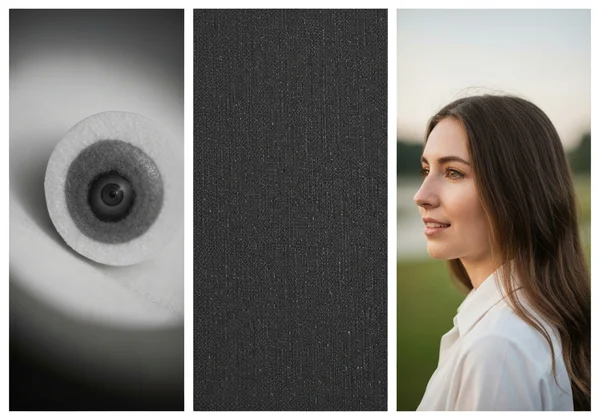 Three example photos showing good lighting, resolution, composition